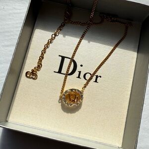 Christian Dior Vintage Rhinestones Necklace ✨